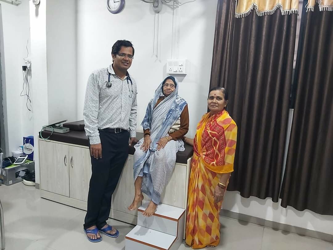 Case study of a 90 year old bold women - Dr. Yogesh Jamage|Jamage Heart Centre|Shivaji Road,Miraj